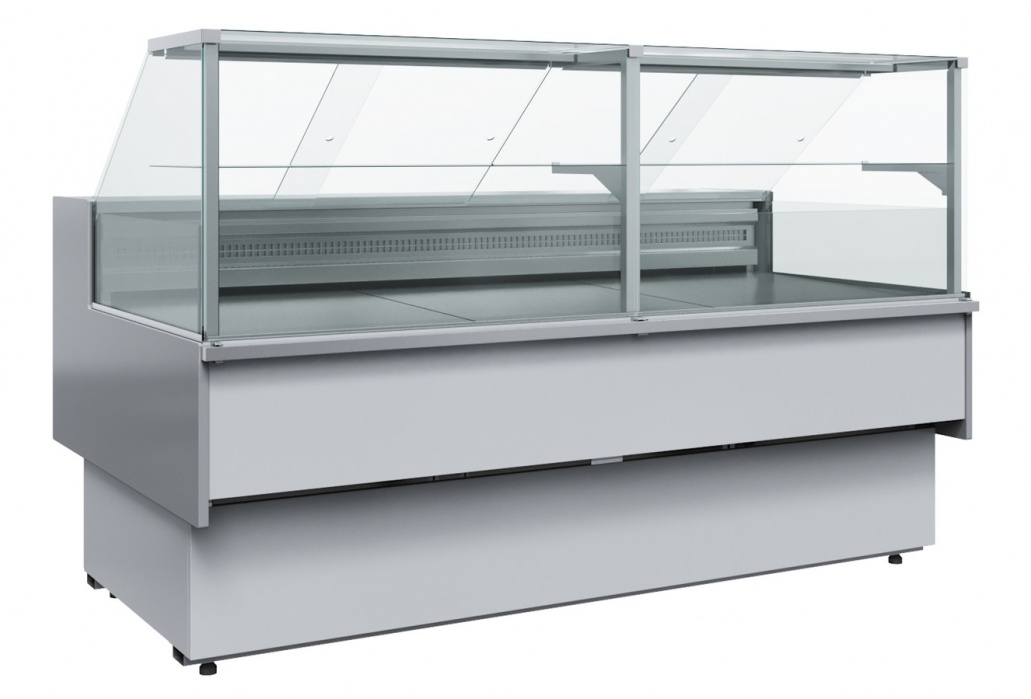Витрина холодильная Carboma GC110 VM 2,0-1 динамика (1006 дуб)