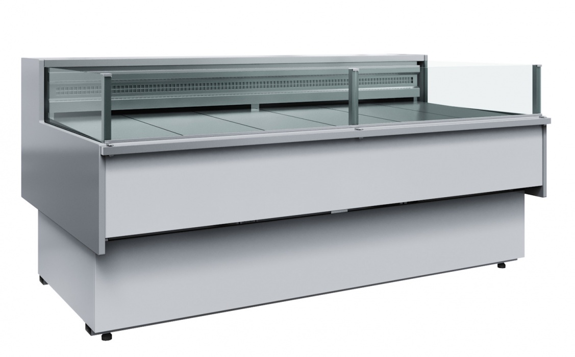 Витрина холодильная Carboma GC110 VM 2,0-2(с боковин,динамика,открыт)0011-9006