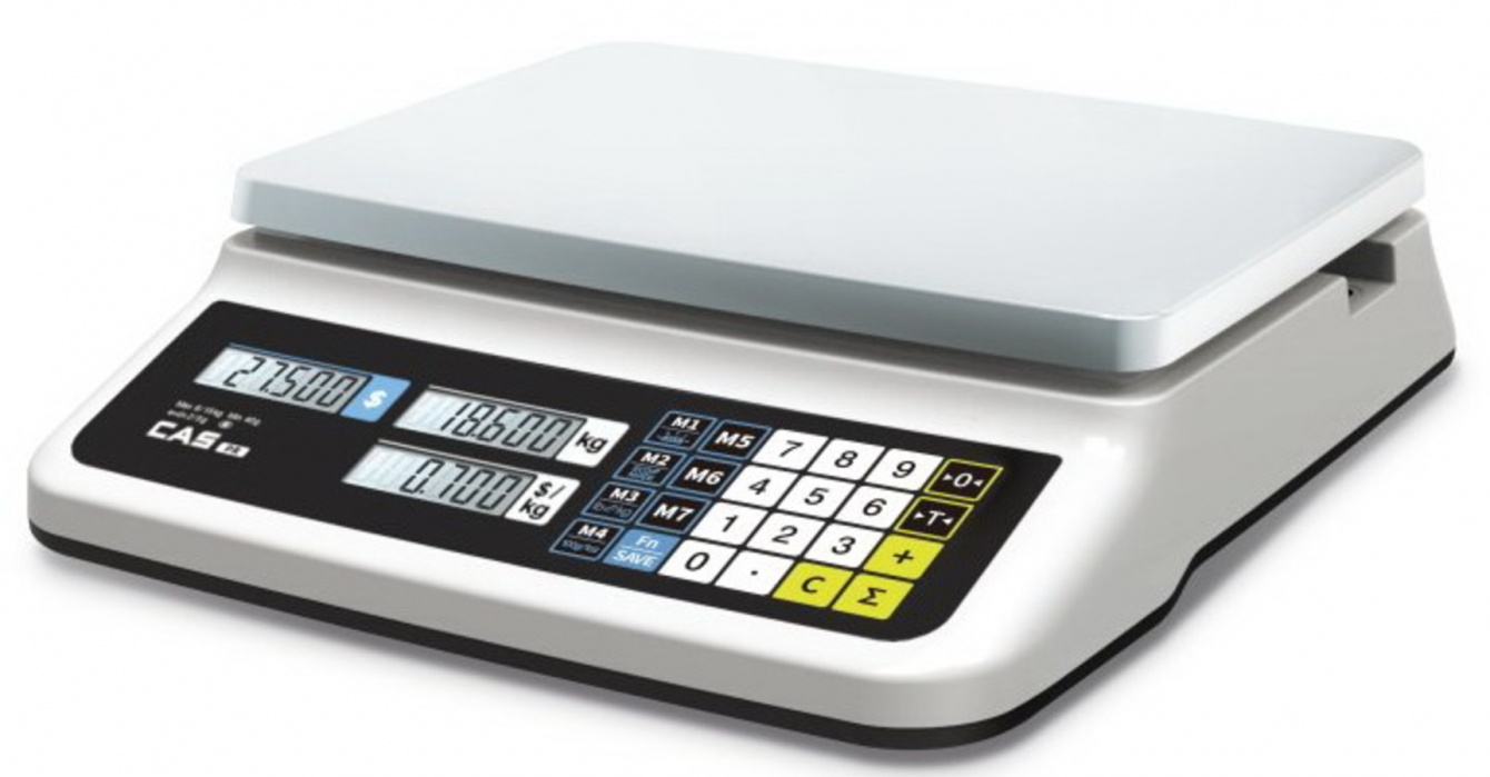 Весы торговые CAS PR-6B  (LCD, II)