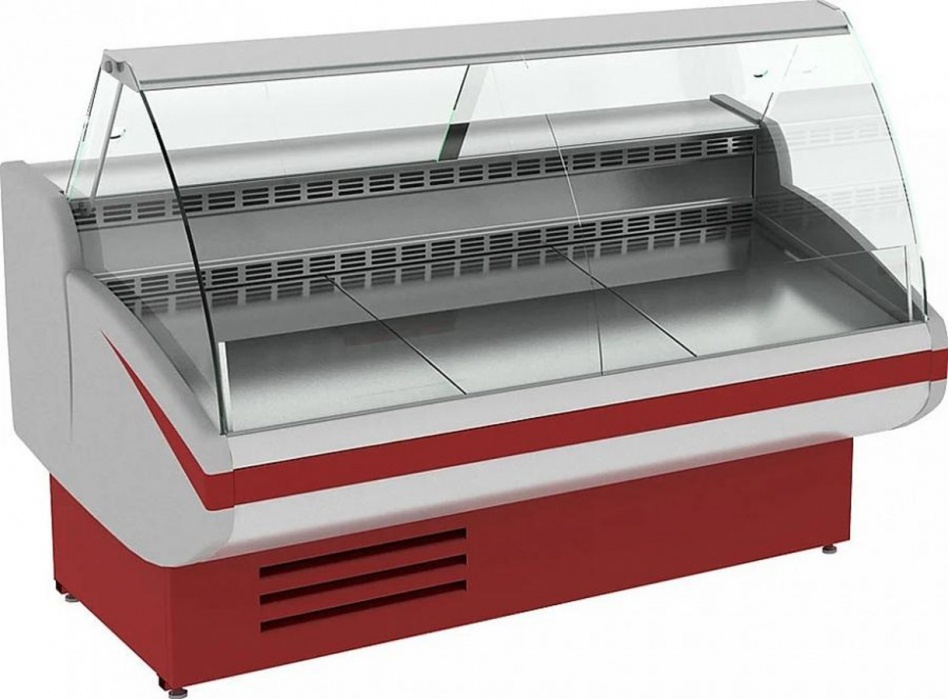 Витрина холодильная Cryspi Gamma-2 QuadroLX SN 1200 (фр бок9016/низ7016)