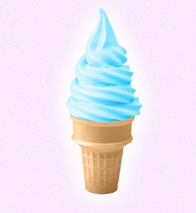 Сухая смесь для мягкого мороженого Vita Ice 513022, Баблгам синее, ЛАЙТ