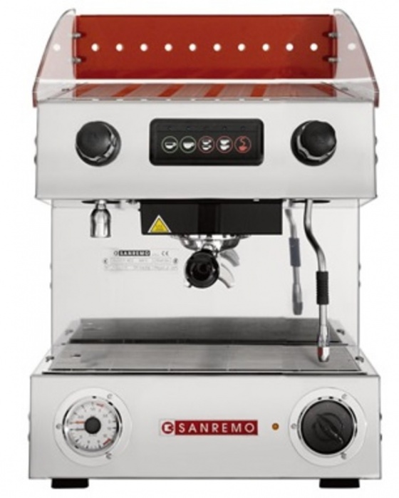 Кофемашина Sanremo CapriI DLX 1гр. полуавтомат чёрная