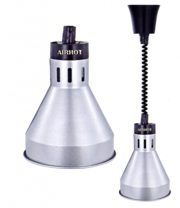 Лампа-подогреватель для блюд Airhot IR-S-825 серебряный