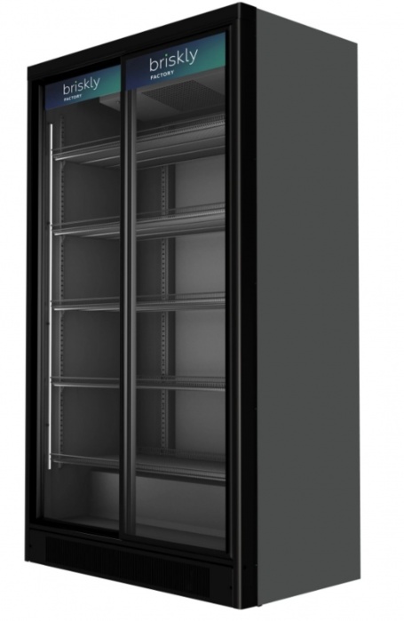 Шкаф холодильный Briskly 11 Slide графит