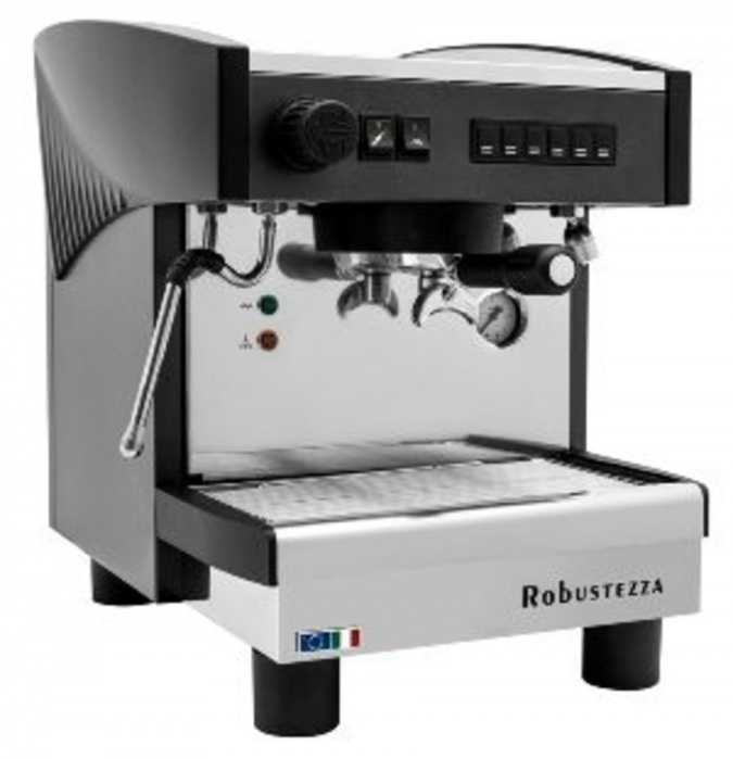 Кофемашина Robustezza ST1E черная, высокая группа