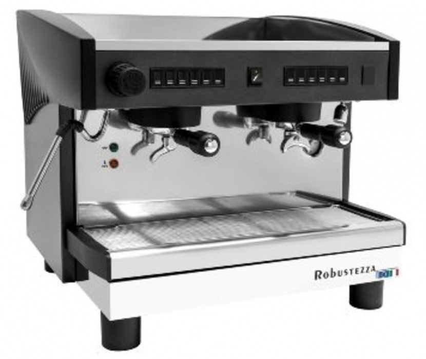 Кофемашина Robustezza ST2E Compact черная, высокая группа