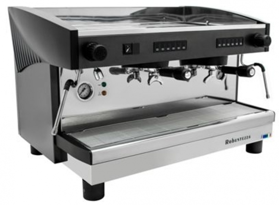 Кофемашина Robustezza ST2E черная, высокая группа