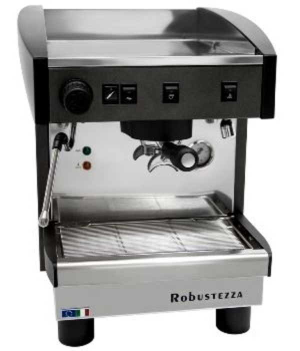 Кофемашина Robustezza ST1M черная, высокая группа