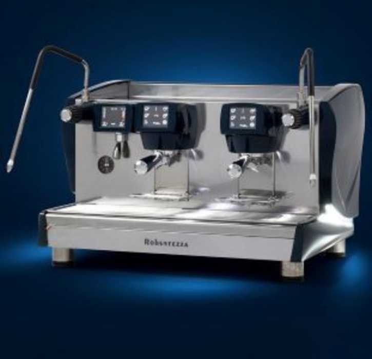 Кофемашина Robustezza MI2E черная, высокая группа, мультифазная