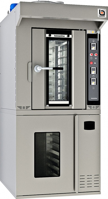 Печь ротационная Bassanina FR MINI E46.10 с расстойкой FR MINI E46.PR LCD