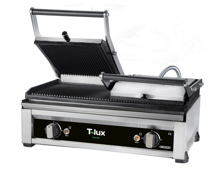 Гриль прижимной T-LUX CGE 50D