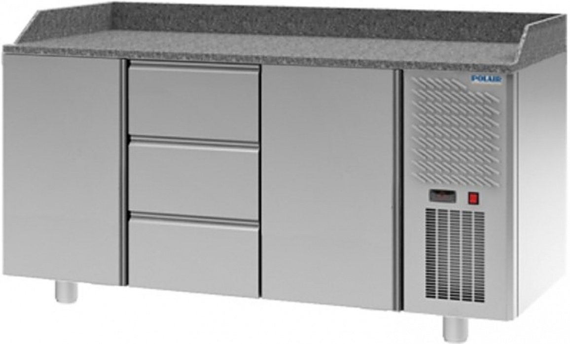 Стол для пиццы Polair TM3GNpizza-030-G