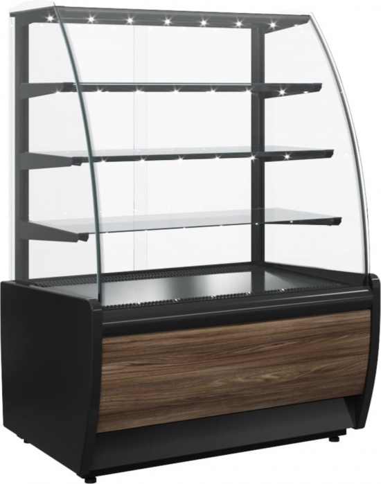 Витрина для шоколада Carboma K70 VH 0,9-1 LIGHT Chocolate Паттерн (0107 Ольха)