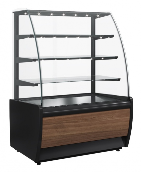 Витрина для шоколада Carboma K70 VH 0,9-1 LIGHT Chocolate Паттерн  (0108 дуб)
