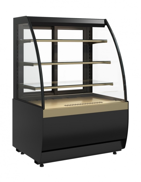 Витрина кондитерская Carboma K70 VM 1,3-2 STANDARDоткрытая(версия 2.0)9005-0109