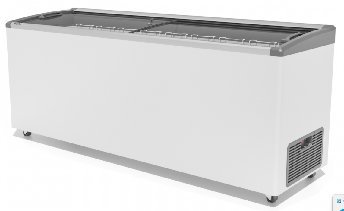 Ларь морозильный Frostor Gellar FG 700 E серый