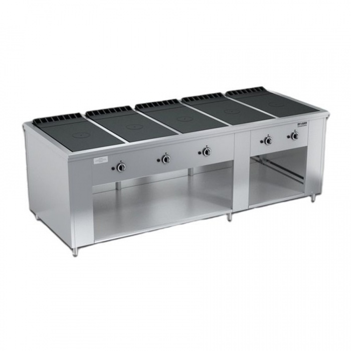 Плита газовая Вулкан-Heidebrenner ПРГ-IIA-5С Maxi 8253