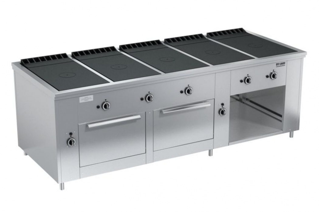 Плита газовая Вулкан-Heidebrenner ПРГ-IIA-5С 2ДШ Maxi 82532