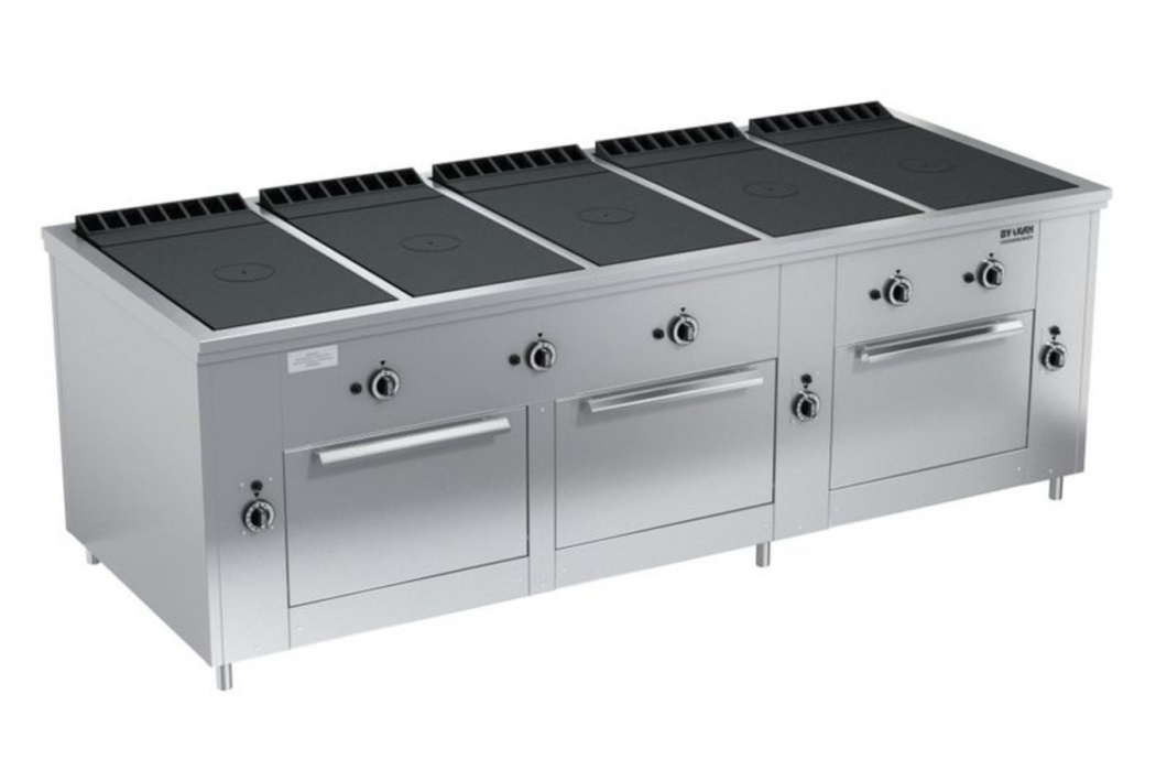 Плита газовая Вулкан-Heidebrenner ПРГ-IIA-5С 3ДШ Maxi 82533
