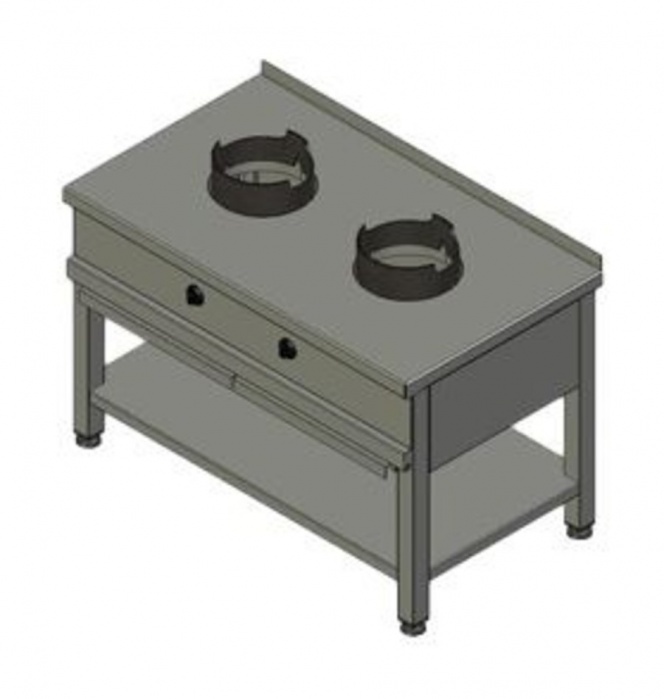 Плита газовая Вулкан-Heidebrenner KSW 02 8785