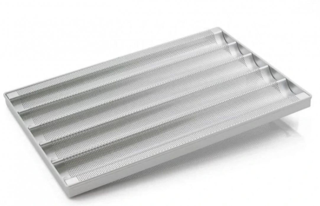 Противень Danler GS14200 багетный перф. 5 волн