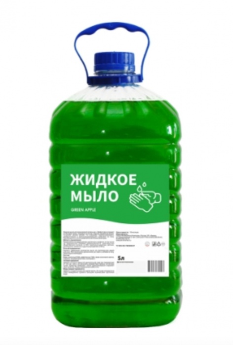 Жидкое мыло ИжСинтез Green Apple, 5л