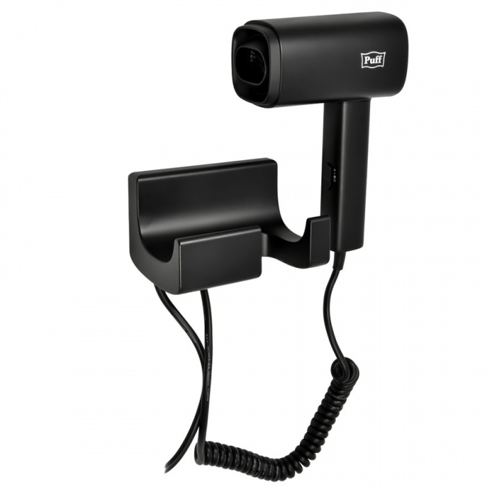 Фен настенный Puff 1601Bl