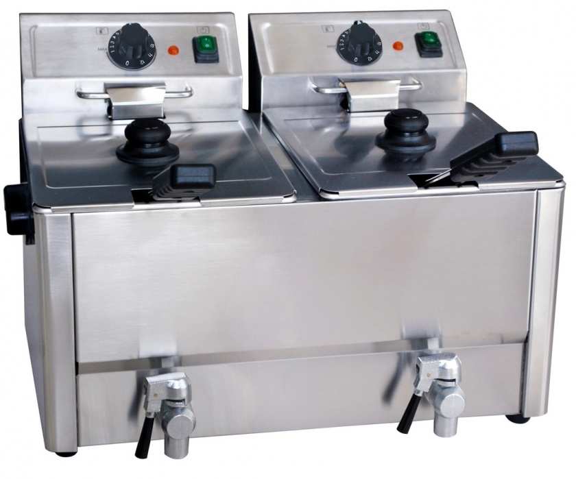 Фритюрница Rosso HDF8+8 Pro