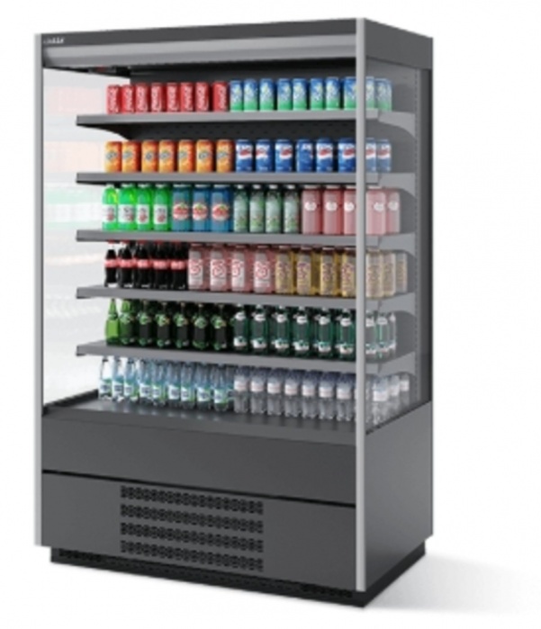 Горка холодильная Chilz Berg 190, Светло-серый глянцевый