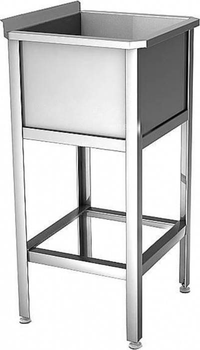 Ванна моечная GPsteel ВМБ-1 630/630/850-с