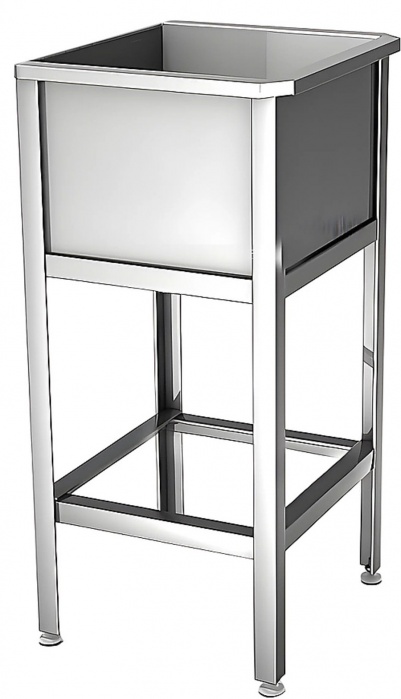 Ванна моечная GPsteel ВМ-1 630/630/850-э