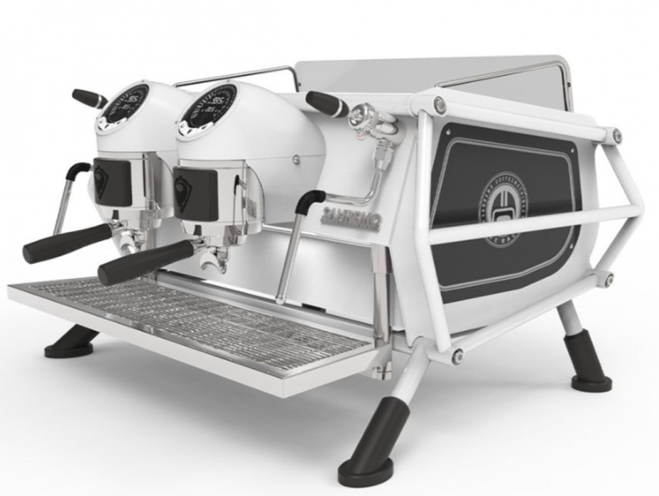 Кофемашина Sanremo Cafe Racer 2 гр. черно-белая