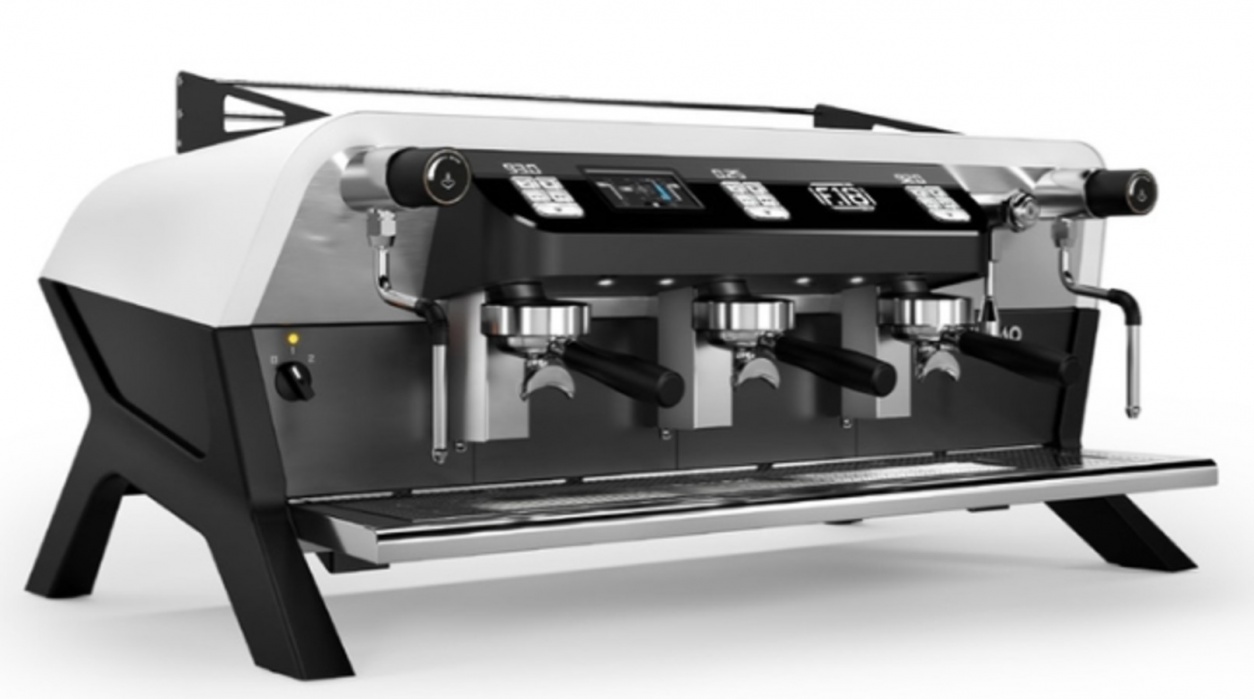 Кофемашина Sanremo F18 3 высокие гр. белая