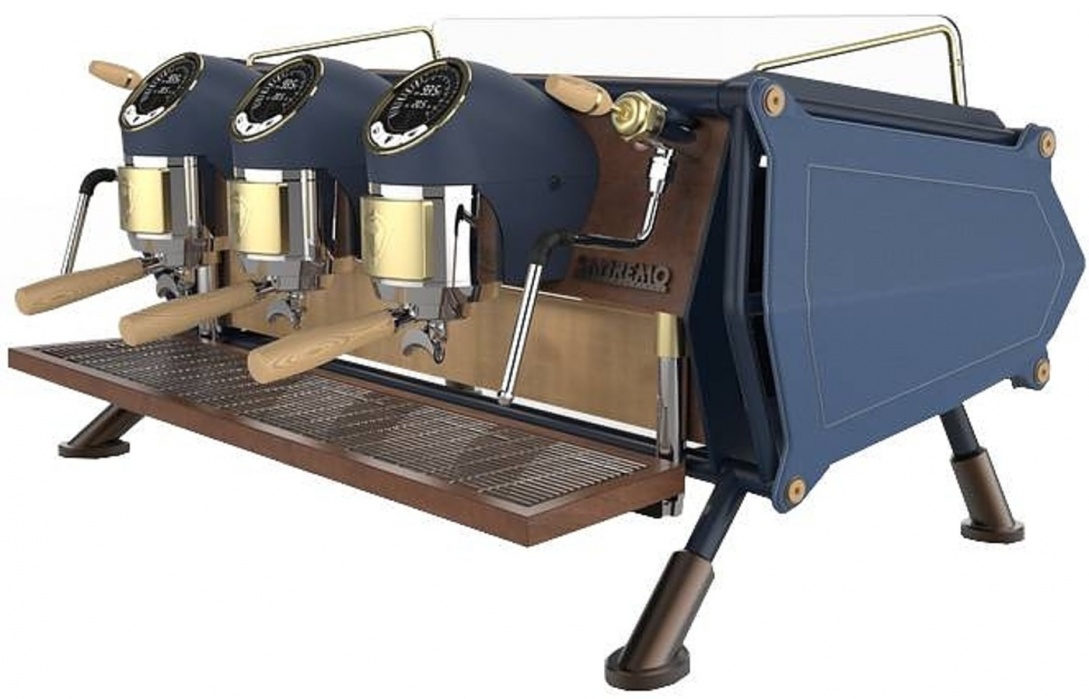 Кофемашина Sanremo Cafe Racer Custom Renegade 2 гр. голубая