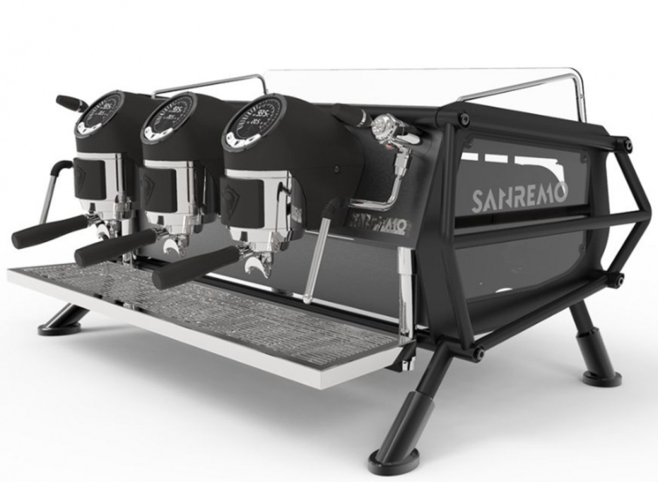 Кофемашина Sanremo Cafe Racer Naked 3 гр. черная