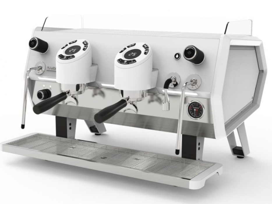 Кофемашина Sanremo D8 2 высокие гр, Подсветка+Cold Touch, Total White