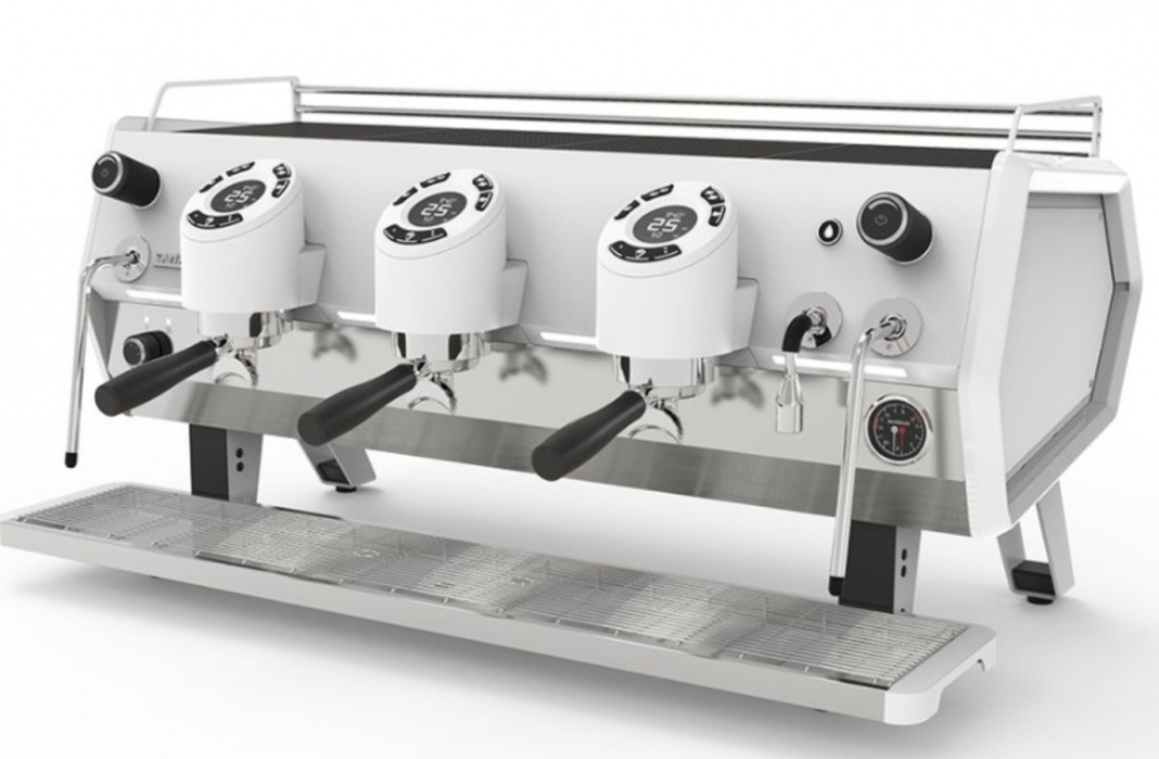 Кофемашина Sanremo D8 2 высокие гр, Подсветка групп+Cold Touch,черная