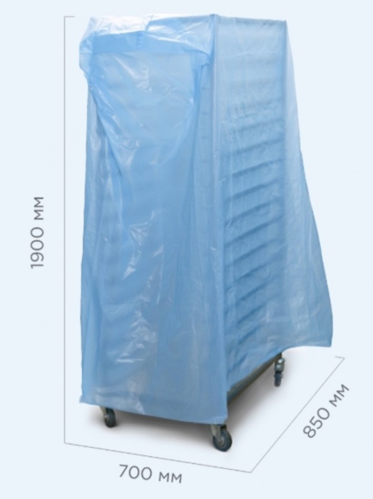 Покрытие для тележки-шпильки Haccper Keepsa 121900-15 ПФ, 850х700х1900мм, 50шт