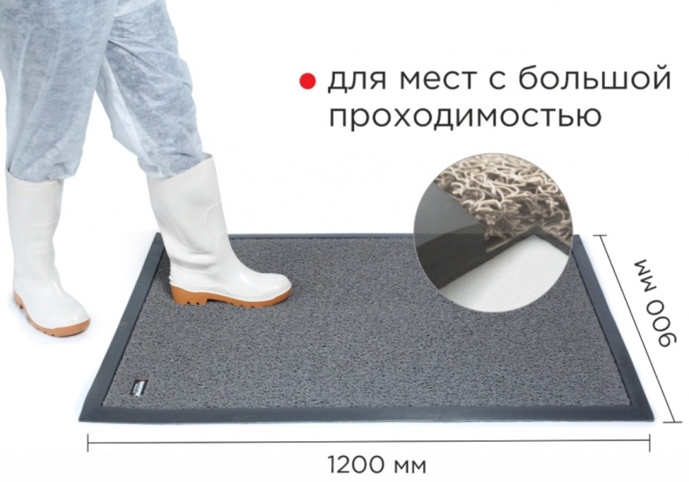 Мат дезинфицирующий Haccper Dezmatta dez90120-10, 1200х900мм