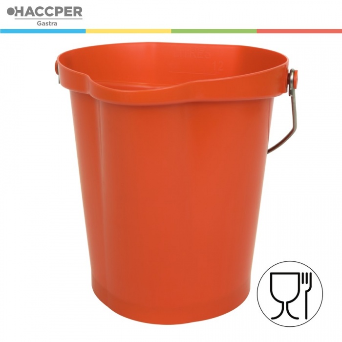 Ведро пищевое Haccper 862012R, 12л