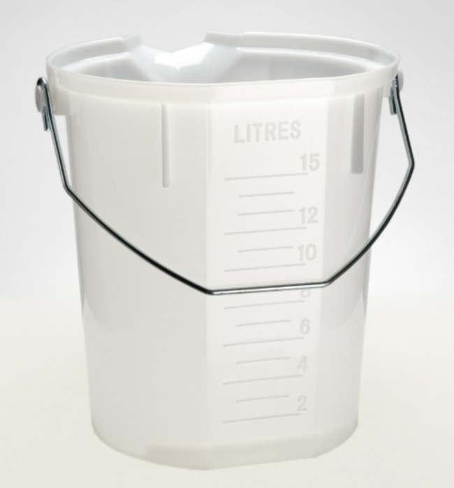 Ведро пищевое Haccper 568631W, 15л