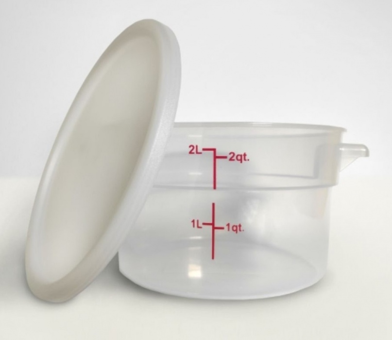 Контейнер пищевой Haccper 868802, с крышкой, 2л