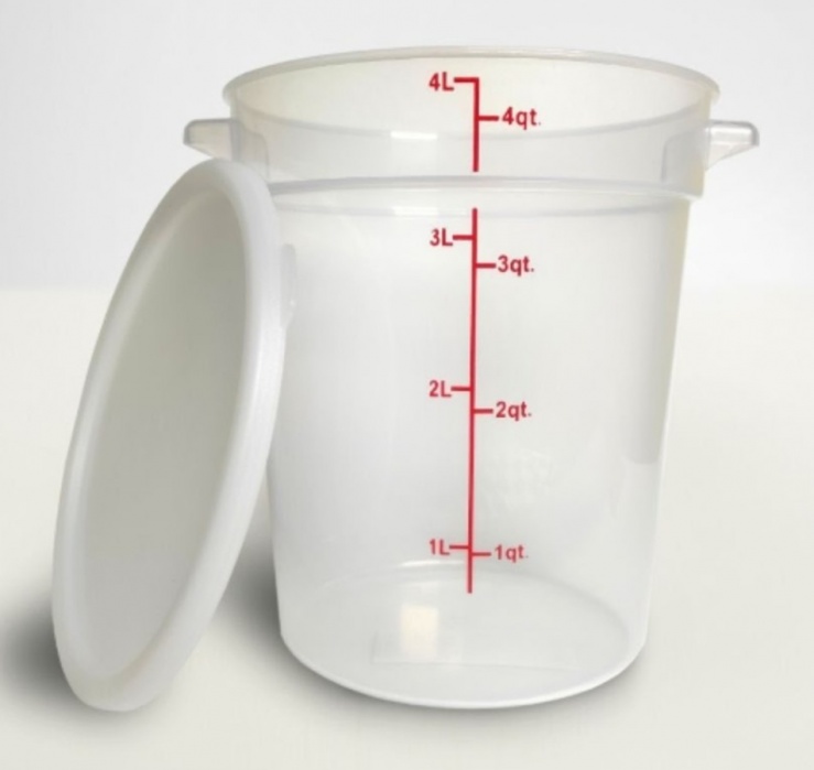 Контейнер пищевой Haccper 868803, с крышкой, 4л