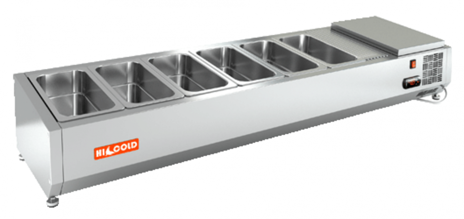 Витрина для ингредиентов Hicold VRTO 1390 1/4