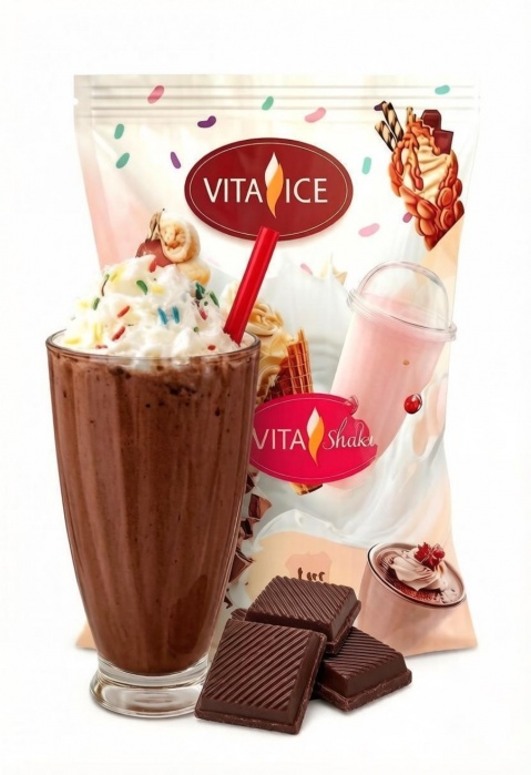 Сухая смесь для молочных коктейлей Vita Ice 511249, Vita Shake, Шоколад