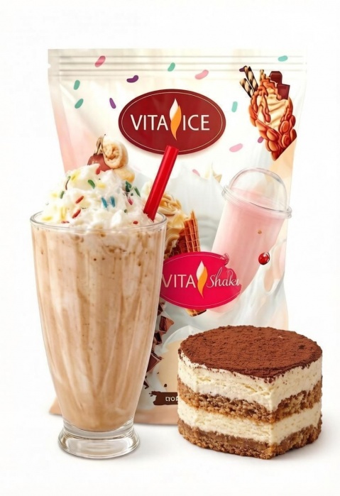 Сухая смесь для молочных коктейлей Vita Ice 511338, Vita Shake, Тирамису